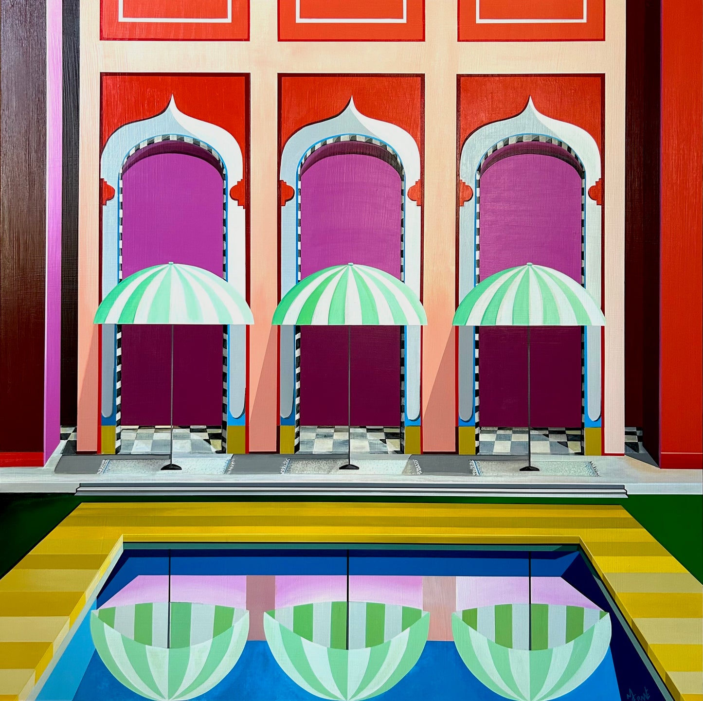 Moroccan Riad Poolside